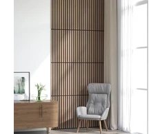Sienų plokštės 8 pcs Ruda 60,5 x 60 cm