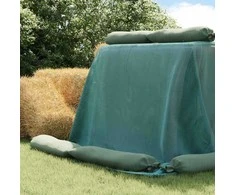 Silso dangtis Žalia 10 x 5 m HDPE
