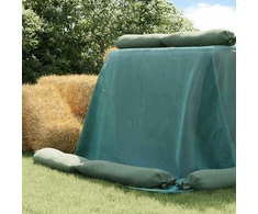 Silso dangtis Žalia 8 x 5 m HDPE