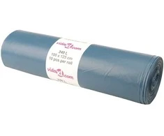 Šiukšlių maišai, 100vnt., mėlynos spalvos, 240l