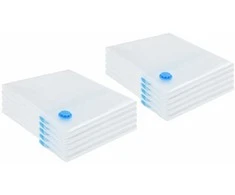 Saugojimo maišeliai 10 pcs Skaidrūs ir mėlyni 100 x 80 cm