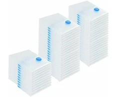 Saugojimo maišeliai 50 pcs Skaidrūs ir mėlyni 70 x 50 cm