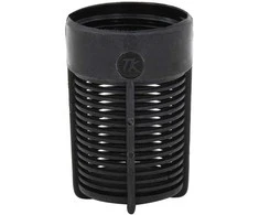 Siurbimo žarna su PVC jungtimis, juodos spalvos, 1", 7m, PVC