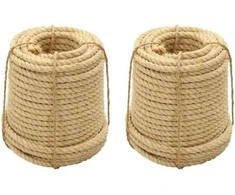 Sizalio virvės, 2vnt., 12mm, 250m