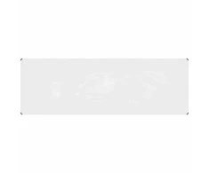 Skaidrus brezentas su ąselėmis 1x3 m PVC