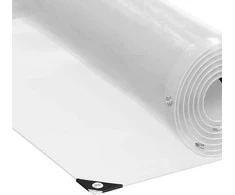 Skaidrus brezentas su ąselėmis 2x3 m PVC