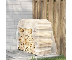 Skaidrus brezentas su kilpelėmis, 1x2 m, polietilenas