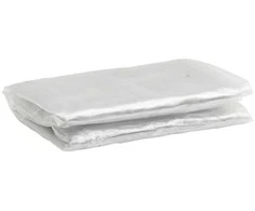 Skaidrus brezentas su kilpelėmis, 2x2 m, PVC