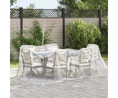 Skaidrus brezentas su kilpelėmis, 3x4 m, polietilenas