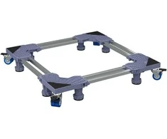 Skalbimo mašinos pagrindas Pilka 67 x 67 x 12 cm