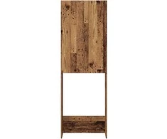 Skalbimo mašinos spintelė, sendintos medienos, 64x25,5x190cm