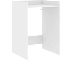 Skalbimo mašinos spintelė su saugykla Balta 67,5 x 62 x 97 cm