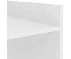 Skalbimo mašinos spintelė su saugykla Balta 67,5 x 62 x 97 cm