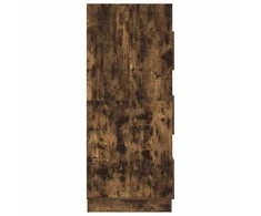Skalbinių spinta su saugykla Rūkyta ąžuolas 50 x 68 x 162 cm