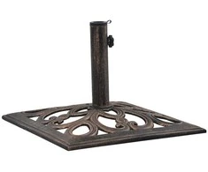 Skėčio pagrindas, bronzinės spalvos, ketus, 12kg, 49cm