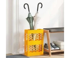 Sandėliavimo kabliukas ir laikiklis mustard yellow Plienas