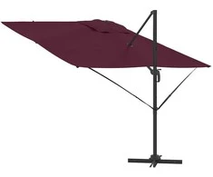 Roma Parasol Raudona 286 x 284 x 265 cm