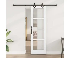 Slankios durys ORKDAL Balta ir juoda 61 x 198,5 cm