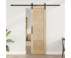 Slankios durys 61 x 198,5 cm Pušies medienos masyvas