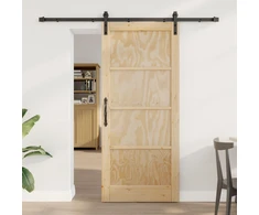 Slankios durys 86 x 198,5 cm Pušies medienos masyvas