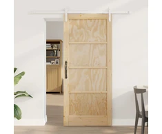 Slankios durys 86 x 198,5 cm Pušies medienos masyvas