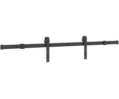 Slankios durys NARVIK Natūrali ir juoda 85 x 210 cm (152,5 cm)