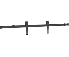 Slankios durys NARVIK Natūrali ir juoda 70 x 210 cm (152,5 cm)