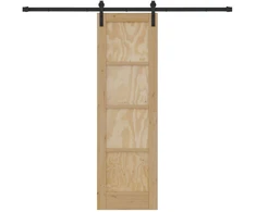 Slankios durys Natūrali 61 x 198,5 cm Pušies medienos masyvas