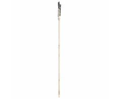 Slankios durys 80 x 208 cm Pušies medienos masyvas Natūrali