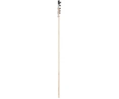 Slankios durys 90 x 208 cm Pušies medienos masyvas Natūrali