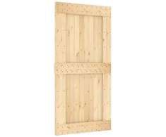 Slankios durys Natūrali ir Balta 100 x 210 cm