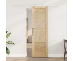 Slankios durys Natūrali ir Balta 61 x 198,5 cm