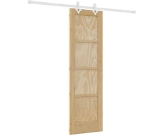 Slankios durys Natūrali ir Balta 61 x 198,5 cm