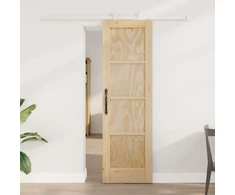 Slankios durys Natūrali ir Balta 61 x 198,5 cm
