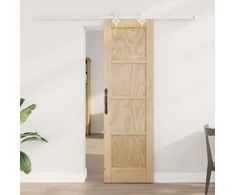 Slankios durys Natūrali ir Balta 61 x 198,5 cm