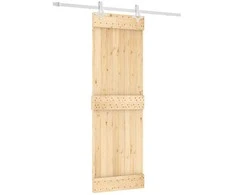 Slankios durys Natūrali ir Balta 70 x 210 cm