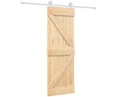 Slankios durys Natūrali ir Balta 70 x 210 cm