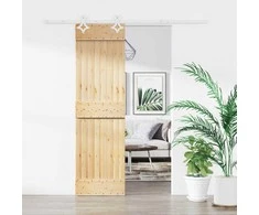 Slankios durys Natūrali ir Balta 70 x 210 cm