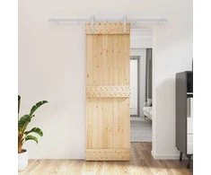 Slankios durys Natūrali ir Balta 70 x 210 cm