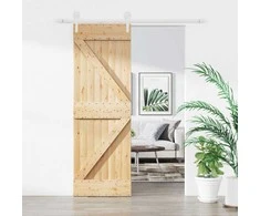 Slankios durys Natūrali ir Balta 70 x 210 cm