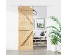 Slankios durys Natūrali ir Balta 70 x 210 cm
