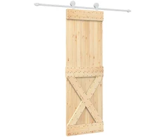 Slankios durys Natūrali ir Balta 70 x 210 cm
