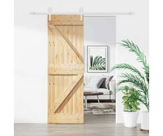 Slankios durys Natūrali ir Balta 70 x 210 cm