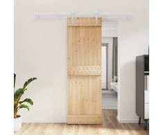 Slankios durys Natūrali ir Balta 70 x 210 cm