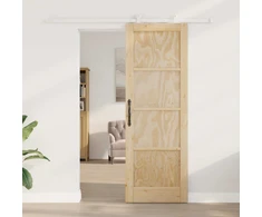 Slankios durys Natūrali ir Balta 73,5 x 211 cm