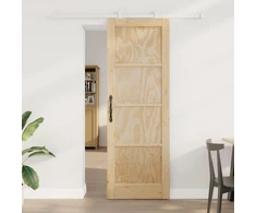 Slankios durys Natūrali ir Balta 73,5 x 211 cm