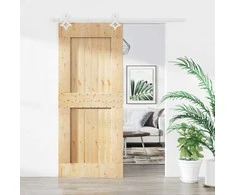 Slankios durys Natūrali ir Balta 80 x 210 cm