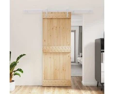 Slankios durys Natūrali ir Balta 80 x 210 cm