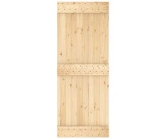 Slankios durys Natūrali ir Balta 80 x 210 cm