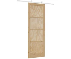 Slankios durys Natūrali ir Balta 83 x 232 cm